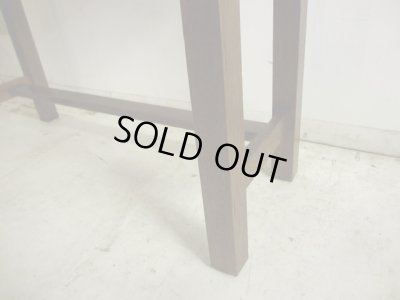 画像14: 昭和レトロ 古い学校の机 木製デスク (1)