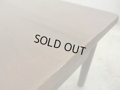 画像11: ヴィンテージ 木味良い ナラ材のローテーブル センターテーブル