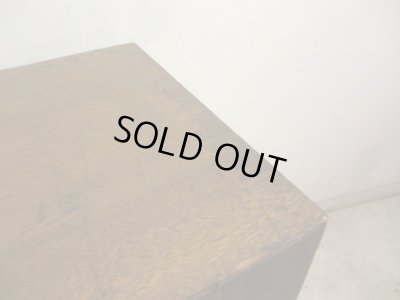 画像11: 昭和レトロ 12杯引出し付の戸棚 ローボード