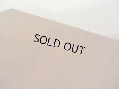 画像9: ヴィンテージ 木味良い ナラ材のローテーブル センターテーブル