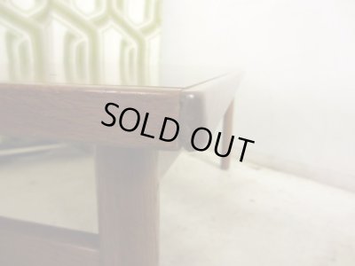 画像12: ヴィンテージ 木味良い ナラ材のローテーブル センターテーブル