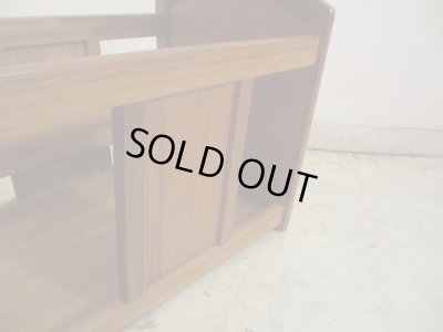 画像8: 北欧デザイン チーク材のマガジンラック