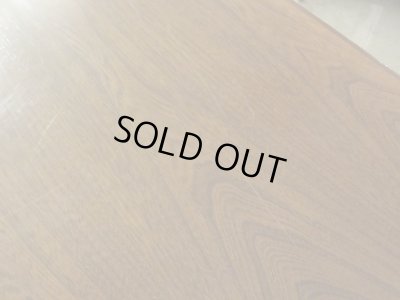 画像14: 深い木味のエクステンションダイニングテーブル 