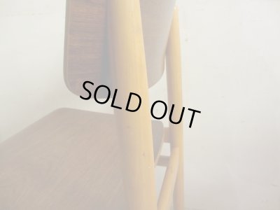 画像8: デンマーク ヴィンテージ KVETNY & SONNERS社 スクールチェア (2)