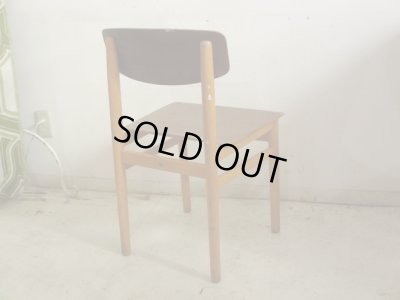 画像5: デンマーク ヴィンテージ KVETNY & SONNERS社 スクールチェア (1)