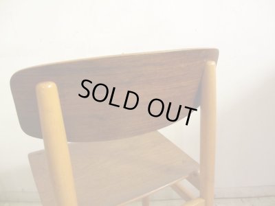 画像7: デンマーク ヴィンテージ KVETNY & SONNERS社 スクールチェア (2)