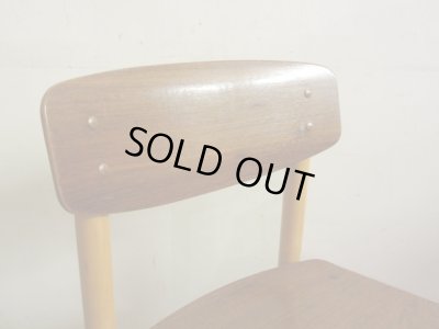 画像6: デンマーク ヴィンテージ KVETNY & SONNERS社 スクールチェア (2)