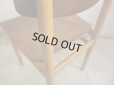 画像9: デンマーク ヴィンテージ KVETNY & SONNERS社 スクールチェア (3)