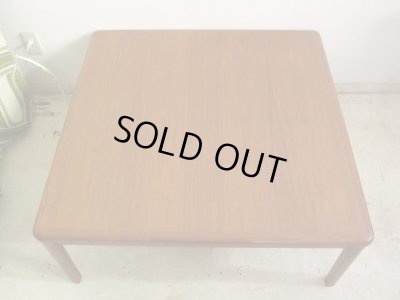 画像3: 北欧ヴィンテージ　チーク材の座卓 ローテーブル