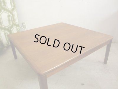 画像4: 北欧ヴィンテージ　チーク材の座卓 ローテーブル