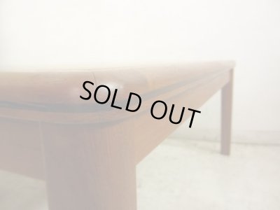 画像5: 北欧ヴィンテージ　チーク材の座卓 ローテーブル