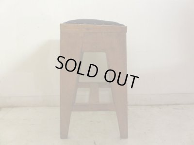 画像4: アンティーク 収納付スツール