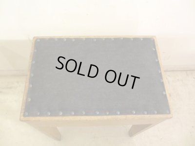 画像9: アンティーク 収納付スツール