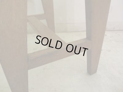 画像14: アンティーク 収納付スツール