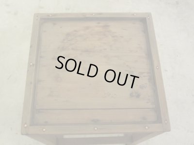 画像4: アンティーク 乾いた木味の小さな花台