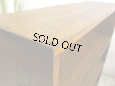 画像12: ヴィンテージ 木味良いラワン材の本棚