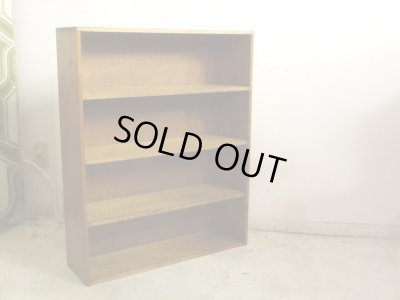 画像2: ヴィンテージ 木味良いラワン材の本棚