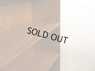 画像8: ヴィンテージ 木味良いラワン材の本棚