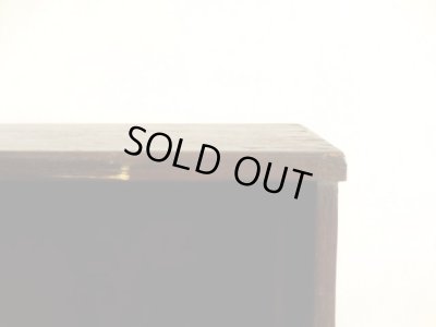 画像6: アンティーク 2杯引出し付き収納棚