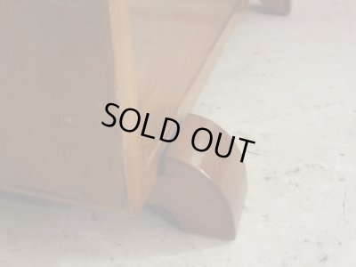 画像12: ヴィンテージ 明るい木味のサイドテーブル