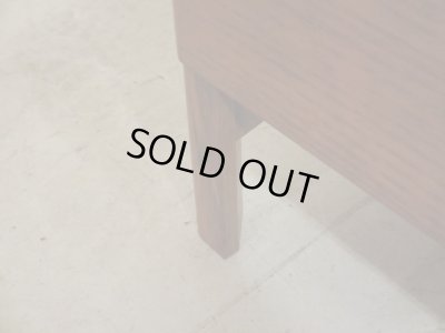 画像10: 明るい木味 収納付のサイドテーブル ドレッサー