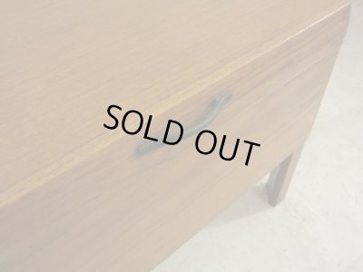 画像9: 明るい木味 収納付のサイドテーブル ドレッサー