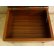 画像6: 明るい木味 収納付のサイドテーブル ドレッサー (6)