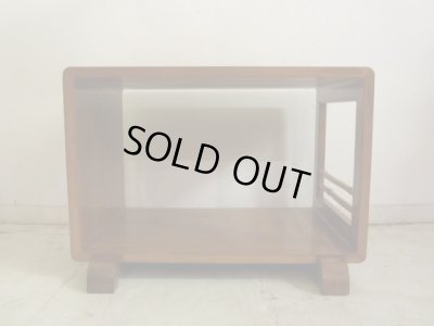 画像4: ヴィンテージ 明るい木味のサイドテーブル