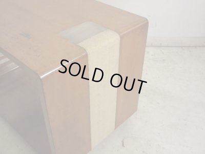 画像6: ヴィンテージ 明るい木味のサイドテーブル