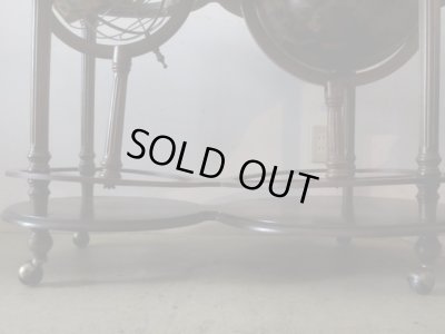 画像17: ヴィンテージ 地球儀ボトルワゴン バーキャビネット 大航海時代