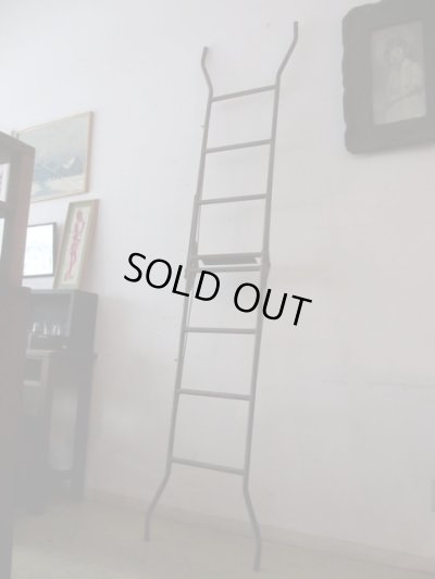 画像2: ヴィンテージ 鉄製の脚立 