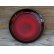 画像1: ヴィンテージ ドイツ製の赤い大皿 (1)