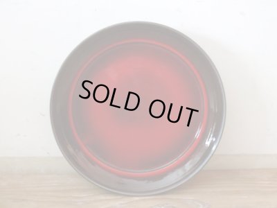 画像9: ヴィンテージ ドイツ製の赤い大皿