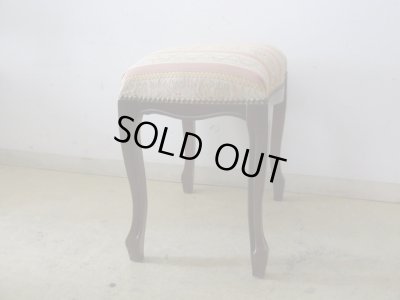 画像4: クラシック 猫脚 フットスツール  オットマン