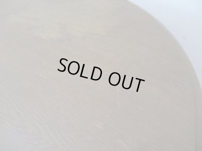 画像11: アンティーク ナラ無垢材 ラウンドコーヒーテーブル