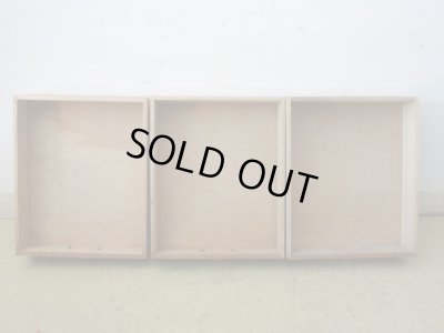 画像10: アンティーク 小ぶりなナラ材3杯小引出し ネームプレート付