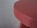 画像8: ヴィンテージ ぼってりしたピンクの丸椅子 スツール