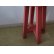 画像10: ヴィンテージ ぼってりしたピンクの丸椅子 スツール (10)