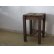 画像3: アンティーク 寂びた角椅子 スツール (3)