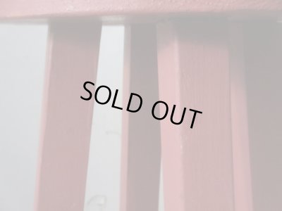 画像9: ヴィンテージ ぼってりしたピンクの丸椅子 スツール