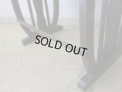 画像12: アンティーク 古い洋館 桜材のサイドテーブル