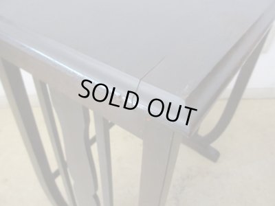 画像11: アンティーク 古い洋館 桜材のサイドテーブル