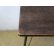 画像9: 歪んだアンティーク一枚板の鉄脚テーブル (9)