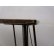 画像8: 歪んだアンティーク一枚板の鉄脚テーブル (8)