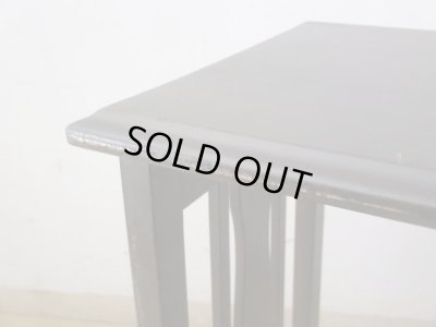 画像9: アンティーク 古い洋館 桜材のサイドテーブル