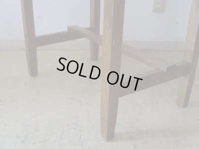 画像13: ヴィンテージ 明るい木味の平机 デスク