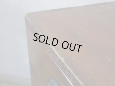 画像10: アンティーク　ケヤキ材の6杯引出し 