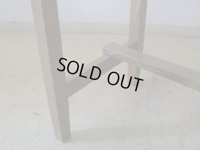 画像14: ヴィンテージ 明るい木味の平机 デスク