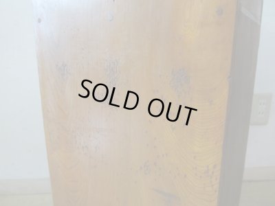 画像10: アンティーク 引出し付 木製書類棚 カルテケース