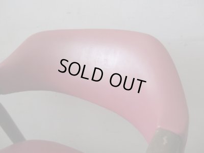 画像6: ヴィンテージ 辻木工 アームチェア 赤